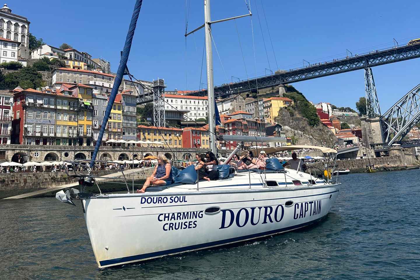 Porto: Charming Sailboat Cruise with Port Wine,Sunset Option