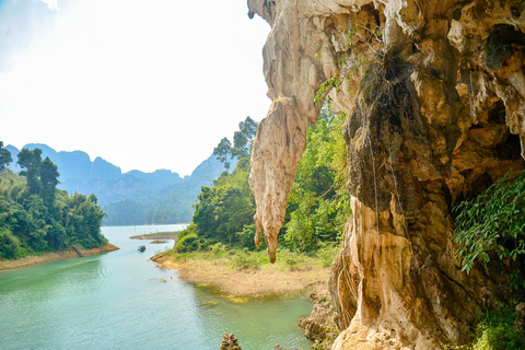 Vanuit Khao Lak: Eco Excursie bij Cheow Lan Meer met LunchVanuit Khao Lak: Eco Excursie bij Cheow Larn Meer met Lunch