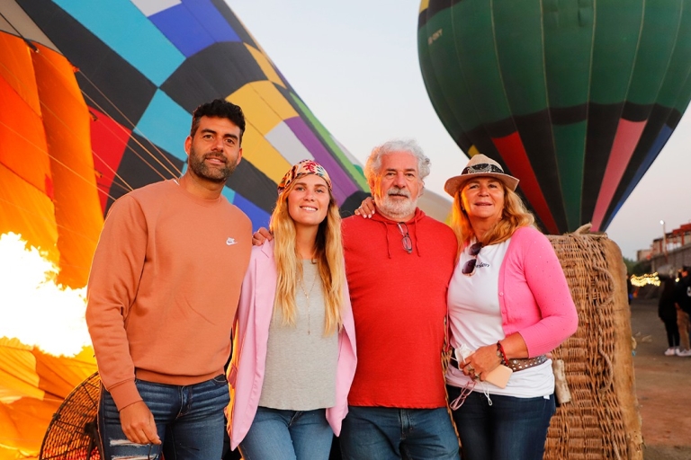 Z Mexico City: balon na gorące powietrze w Teotihuacan