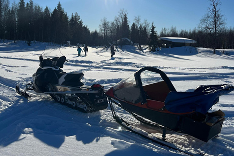 Levi: Fishing, Lunch &amp; Reindeer Farm Visit in the Wilderness