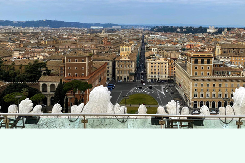 Wstęp do Vittoriano i taras z widokiem 360°Wstęp do Vittoriano i taras panoramiczny 360°