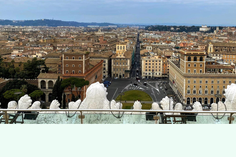 Wstęp do Vittoriano i taras z widokiem 360°Wstęp do Vittoriano i taras panoramiczny 360°