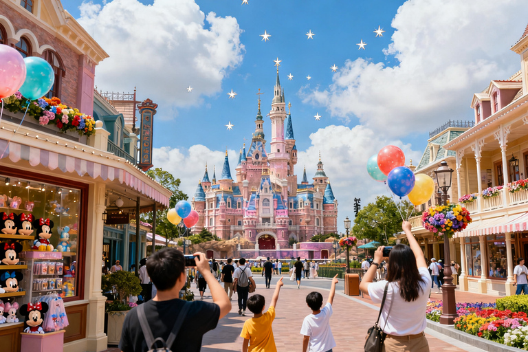 Shanghai: Disneyland 1-Day Entry Ticket w/Private Transfer 1 Day Ticket & Round-trip Transfer