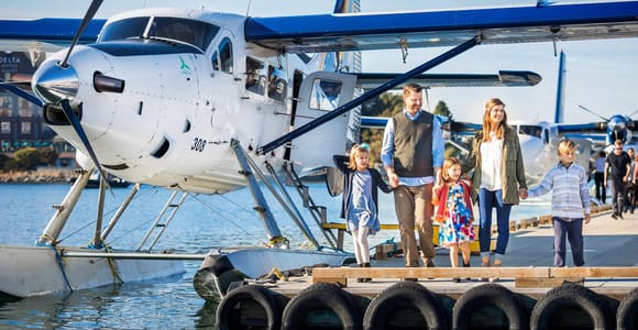 Vancouver: Victoria-Tagestour mit dem Wasserflugzeug & Butchart Gardens