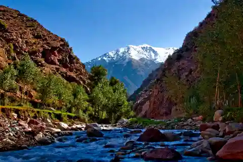 Marrakech: excursión a las montañas y cascadas del Atlas en el valle del Ourika