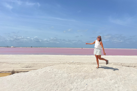 From Valladolid: Flamingo Tour, Rio Lagartos, Las Coloradas, Cenote + Lunch