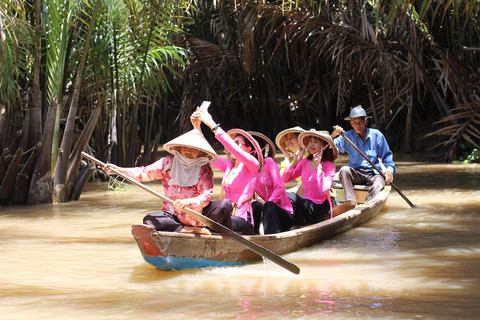 Vanuit Saigon: Mekong Delta 2-daagse tour met drijvende markt