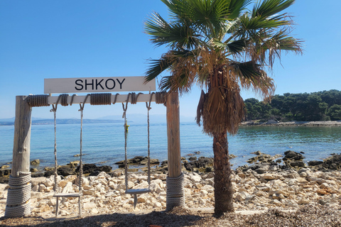 Blue lagoon with a speed boat water and towels included Blue lagoon with a speed boat, water & wine