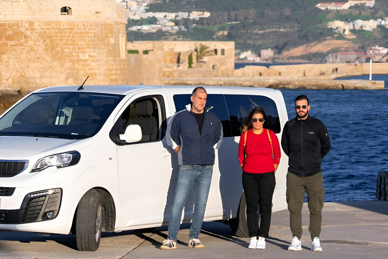 Traslado al aeropuerto privado (CHQ) desde/hasta los pueblos de Chania