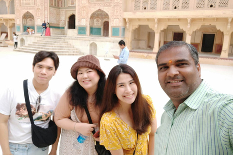 Jaipur : Full Day Sharing Group Guided Sightseeing Tour Tour by Car & Driver with Guide