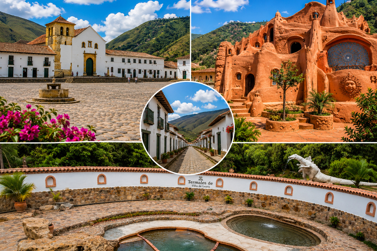 ✨ From Bogotá: Villa de Leyva, Casa Terracota, and Hot Springs