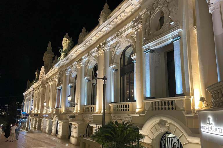 Monaco : visite nocturne privée avec le village d&#039;Eze et le casino