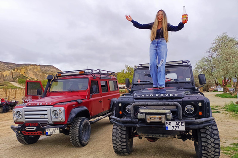 Cappadocia: Green Tour With Lunch & Jeep Safari