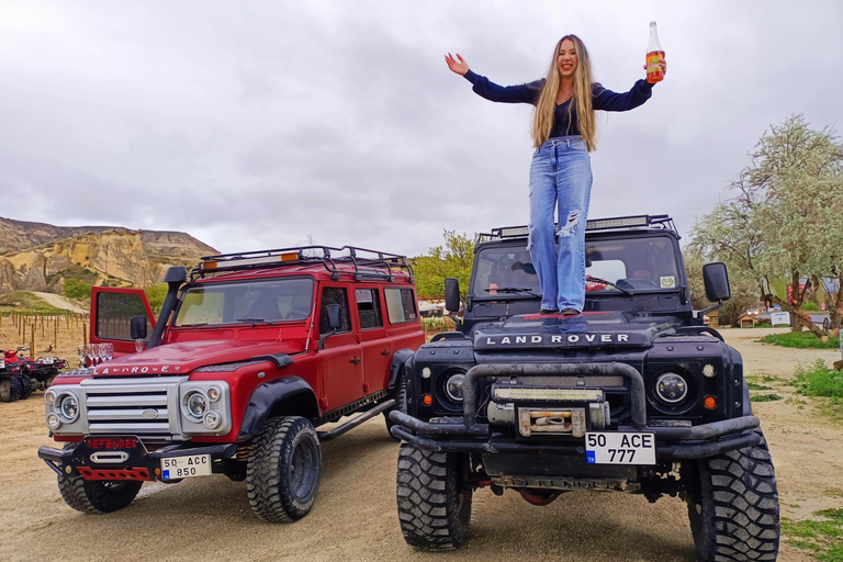 Cappadocia: Green Tour With Lunch & Jeep Safari