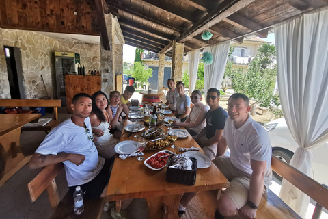 Private Krka Waterfalls & Šibenik with 2 bottles of wine