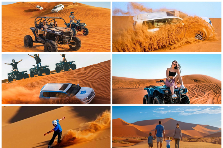 Doha: safari nel deserto con All-terrain vehicle/quad, giro in cammello e sandboardingTour di gruppo con giro in quad (All-terrain vehicle)