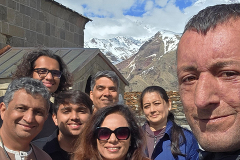 From Tbilisi: 2-Day Kazbegi & Gudauri Custom Adventure Tour