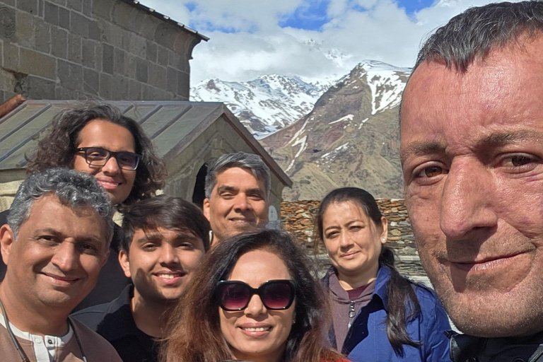 From Tbilisi: 2-Day Kazbegi & Gudauri Custom Adventure Tour