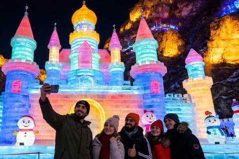 Beijing: Longing Gorge Ice Festival w/Optional Activities