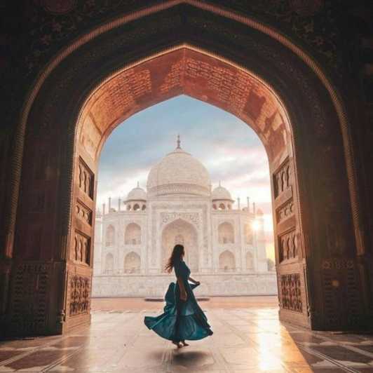 All Inclusive Sameday Taj Mahal & Agra Tour ab deinem Hotel