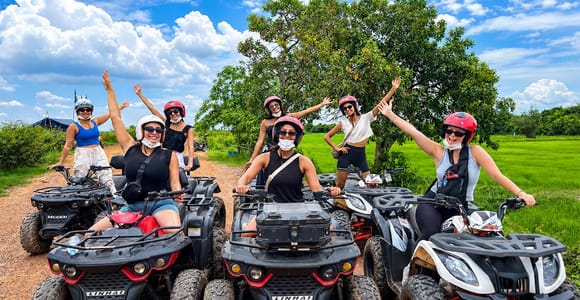 Siem Reap: Khmer Village and Fish Farm ATV Tour