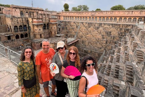 Excursion to Abhaneri and the Monkey Temple from Jaipur