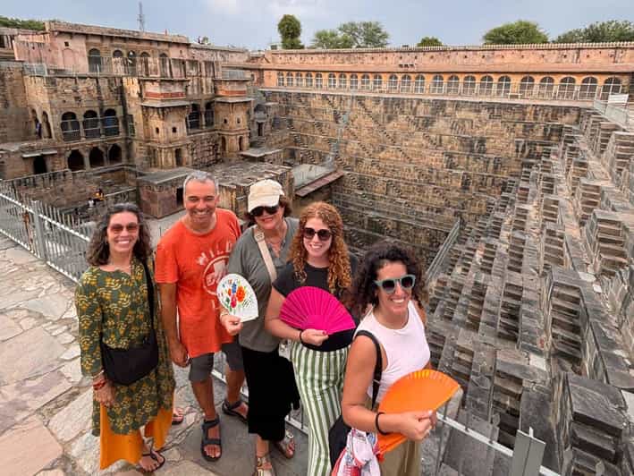 Excursion to Abhaneri and the Monkey Temple from Jaipur