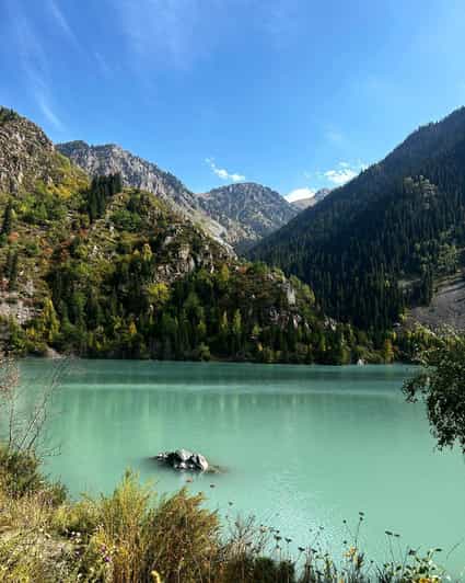 Issyk Lake Excursion One day Tour Issyk Lake, Medvezhii waterfall, Trout Farm | GetYourGuide