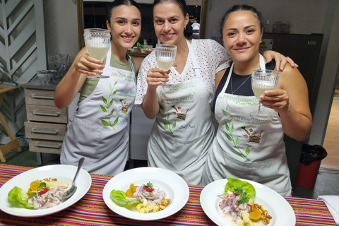Lima: Ceviche and Pisco Sour Cooking Class