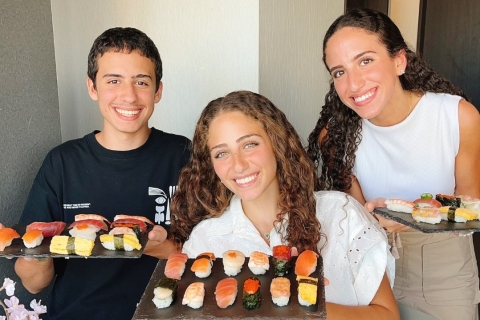¡Experiencia de elaboración de sushi en Tokio! Clase de cocina en Asakusa¡Experiencia de elaboración de sushi en Tokio!