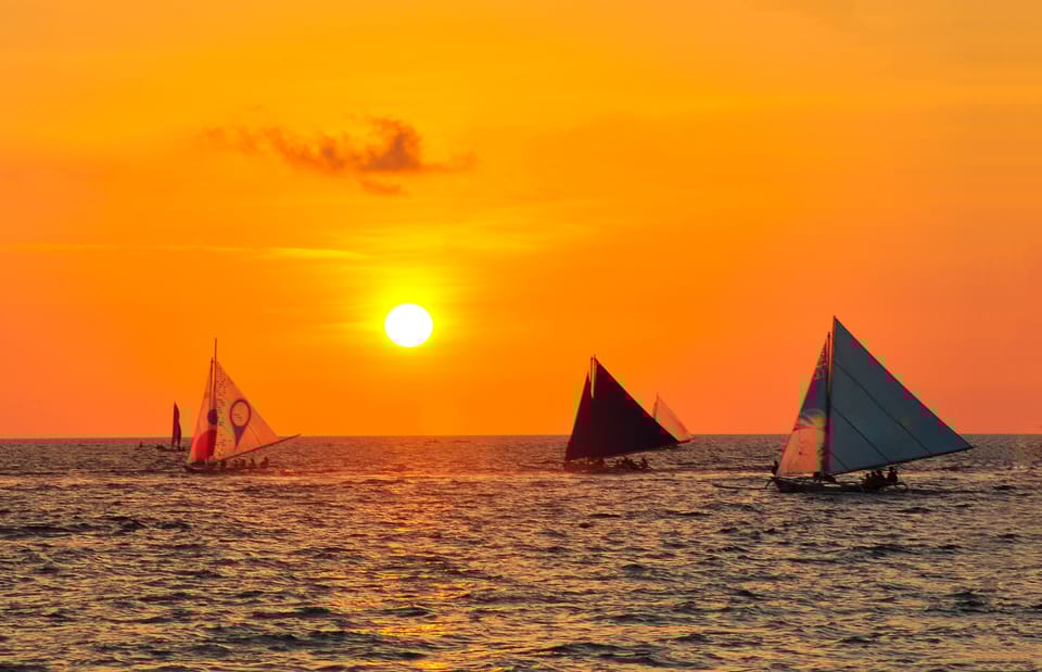 Boracay Sunset Paraw Sailing Trip with Photos GetYourGuide