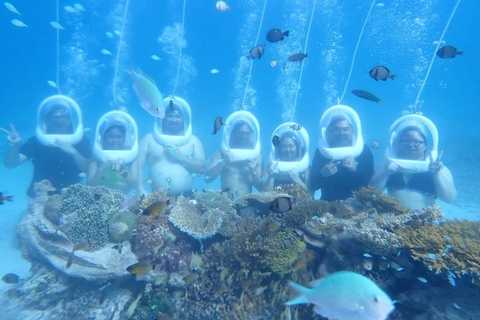 Boracay: Nurkowanie w kasku Aquanaut