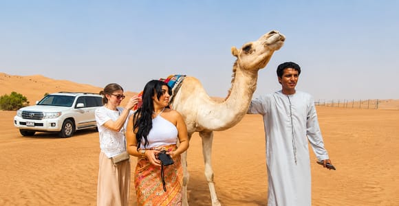 Muscat: Sharing Desert, Wadi Bani Khalid, & Bedouin Tour