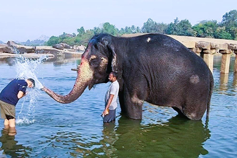 Hampi: Prywatna wycieczka z przewodnikiem przez 2 dni z BangaloreHampi: 2-dniowa prywatna wycieczka z przewodnikiem w samochodzie z Bangalore