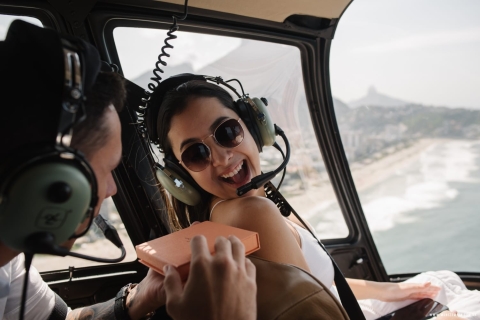 Helikoptervlucht - Rio de JaneiroPromo-helikoptertour voor 3 personen - Rio de Janeiro