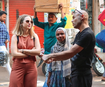 Private Dharavi Slums and Dhobighat Laundry tour