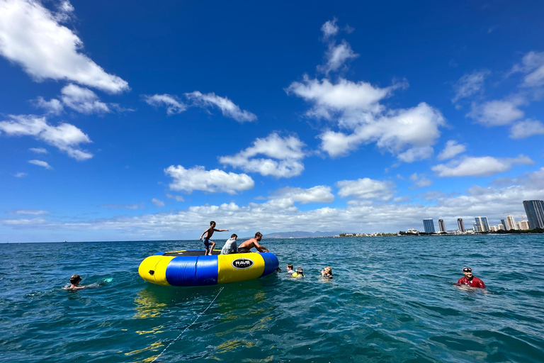 Honolulu : Croisière de luxe à Waikiki pour la plongée avec tuba et la découverte de la faune et de la flore