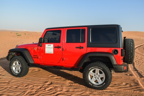 Dubai: Red Dune Safari, Kameelrijden, Sandboarden & BBQGroepstour rode duinen (4 uur)