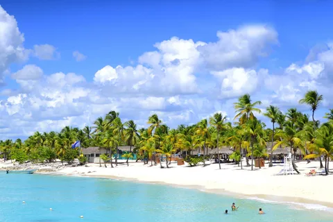 Von Punta Cana aus: Ganztagestour zur Insel Saona mit Mittagessen