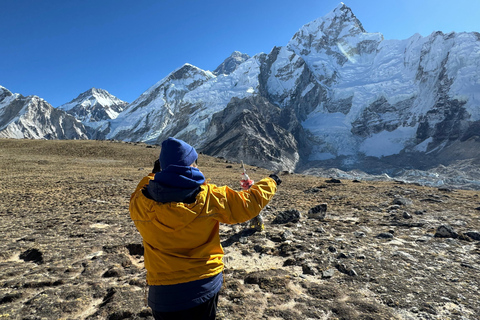 Everest Base Camp & Gokyo Lake Helicopter Flight landing Gokyo Lake Helicopter Flight Tour with Breakfast