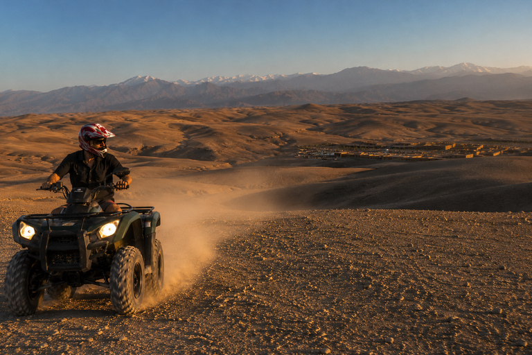 Agafay Desert Quad Bike & Camel Rides with Dinner Show Marrakech: Agafay Desert Quad, Camel Ride & Dinner Show