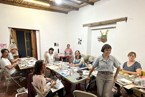 Downtown Oaxaca: Collage Workshop – The Phenomenology of Collage