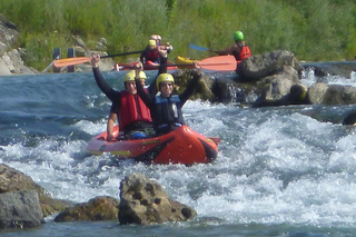 Canoe tour in the Allgäu