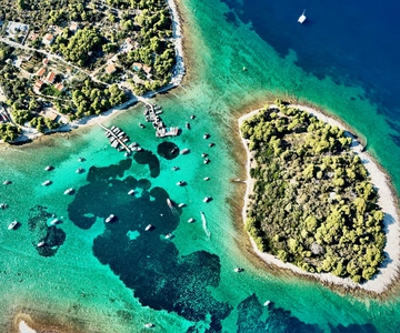 From Split: Trogir, Blue Lagoon Half-Day Small Group Cruise