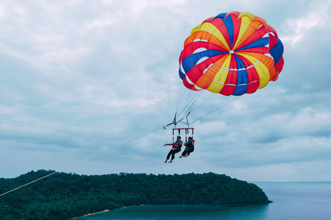 Soar Above Langkawi: Parasailing On Boat Parasailing On Boat SINGLE FLYER