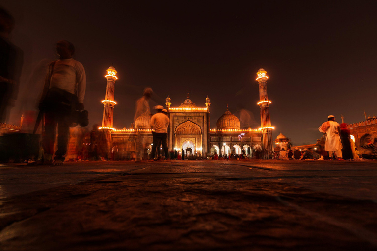 Privé avondtour Old Delhi van 3 tot 4 uur met gids