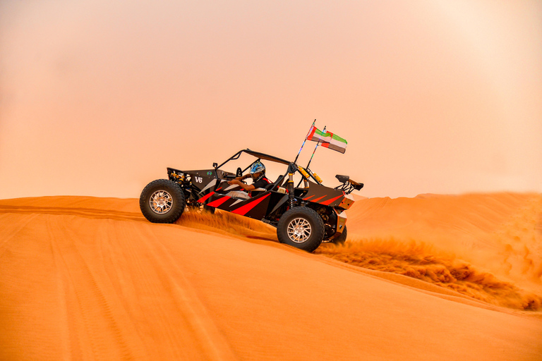 3000cc duinbuggyrit met zandboarden - Rode duinenDuin Buggy Avontuur +Zandboarden - Dubai Rode Duinen