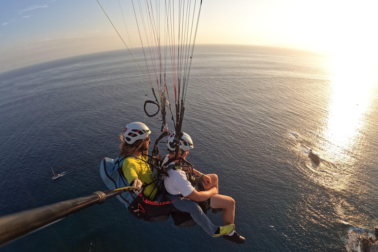 Tenerife: Sunset Paragliding Flight with Photos and Videos