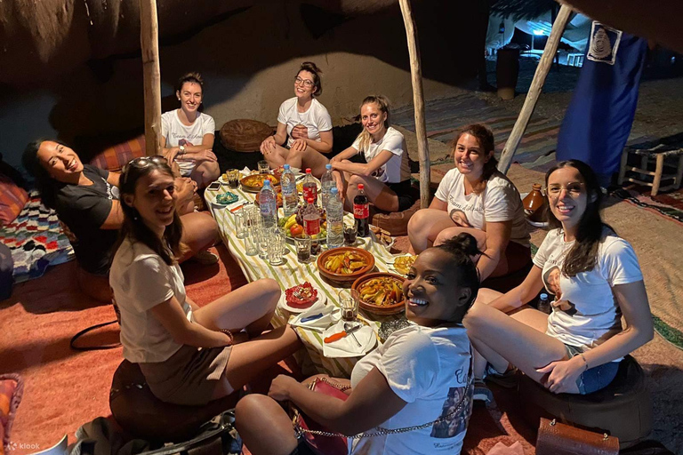 Marrakesh: Desert Sunset with Dinner and Show Marrakesh: Desert Sunset Camel ride with Dinner and Show