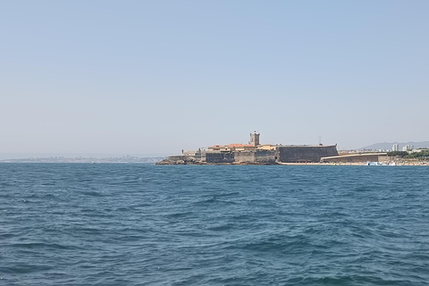 Cascais: Sunset Cruise to Lisbon with Open Bar